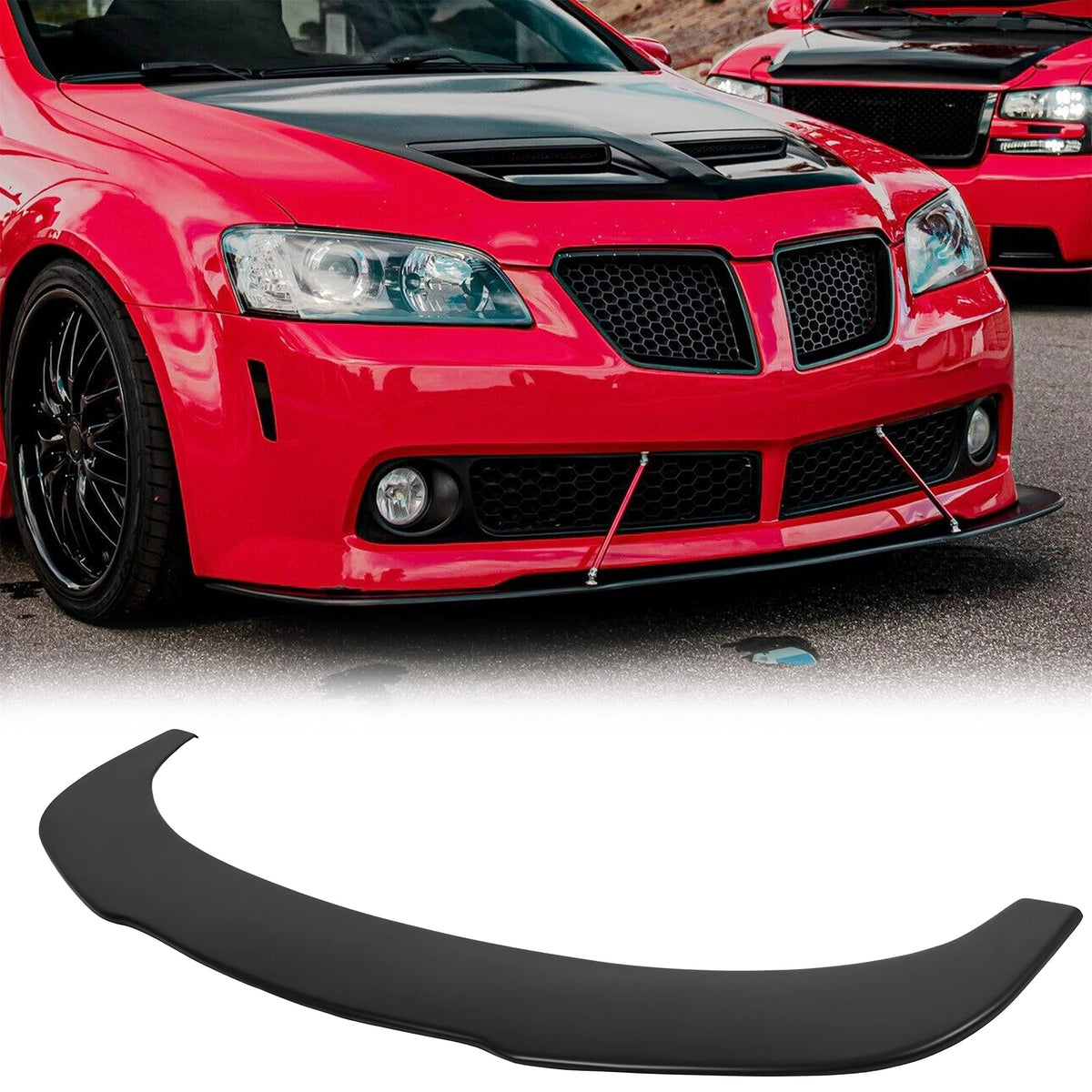 ECOTRIC 67''x Bumper Lip Chin Flat Spoiler Compatible with - Product Imagery