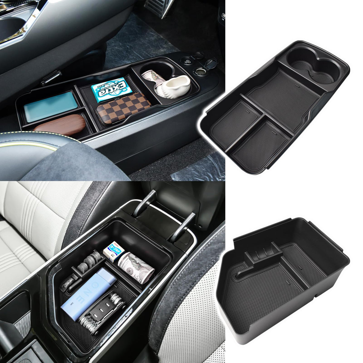 RUNROAD Center Console Organizer Tray For 2022-2026 Kia EV6 - Product Imagery