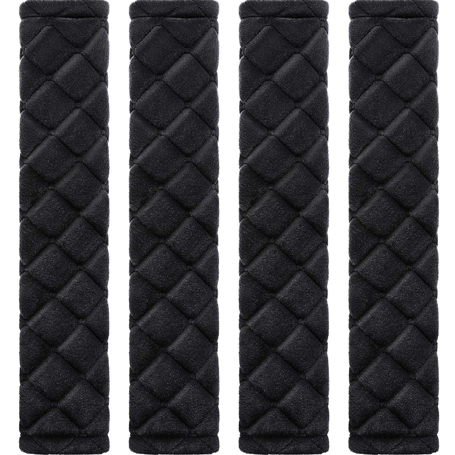 Tatuo 4 Pack Seat Belt Cover Extra Long Soft Pad for Car,10.6 - Product Imagery