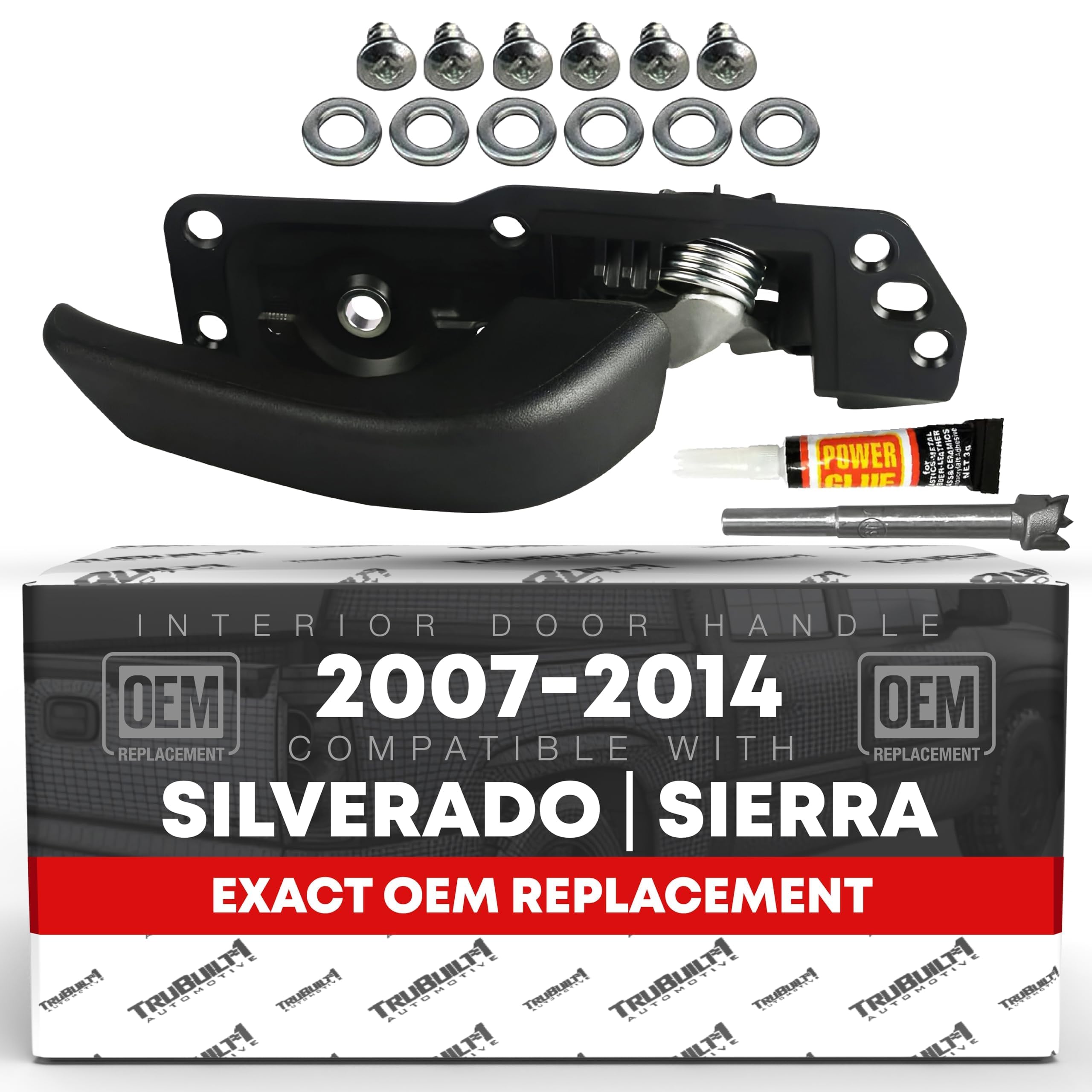 T1A Interior Front Driver Door Handle - Compatible with - Product Imagery