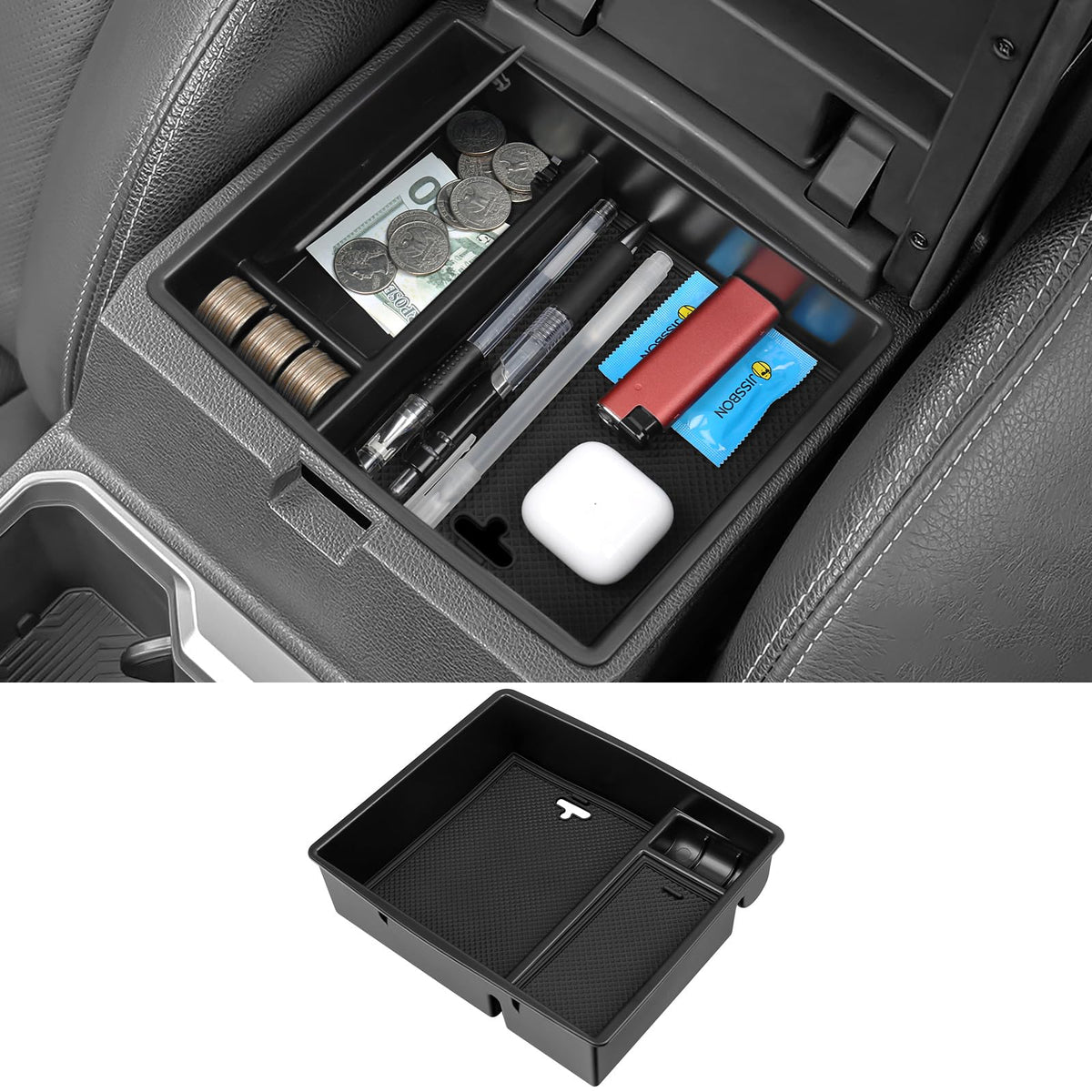 Center Console Organizer Compatible with Toyota 2026 2025 2024 - Product Imagery