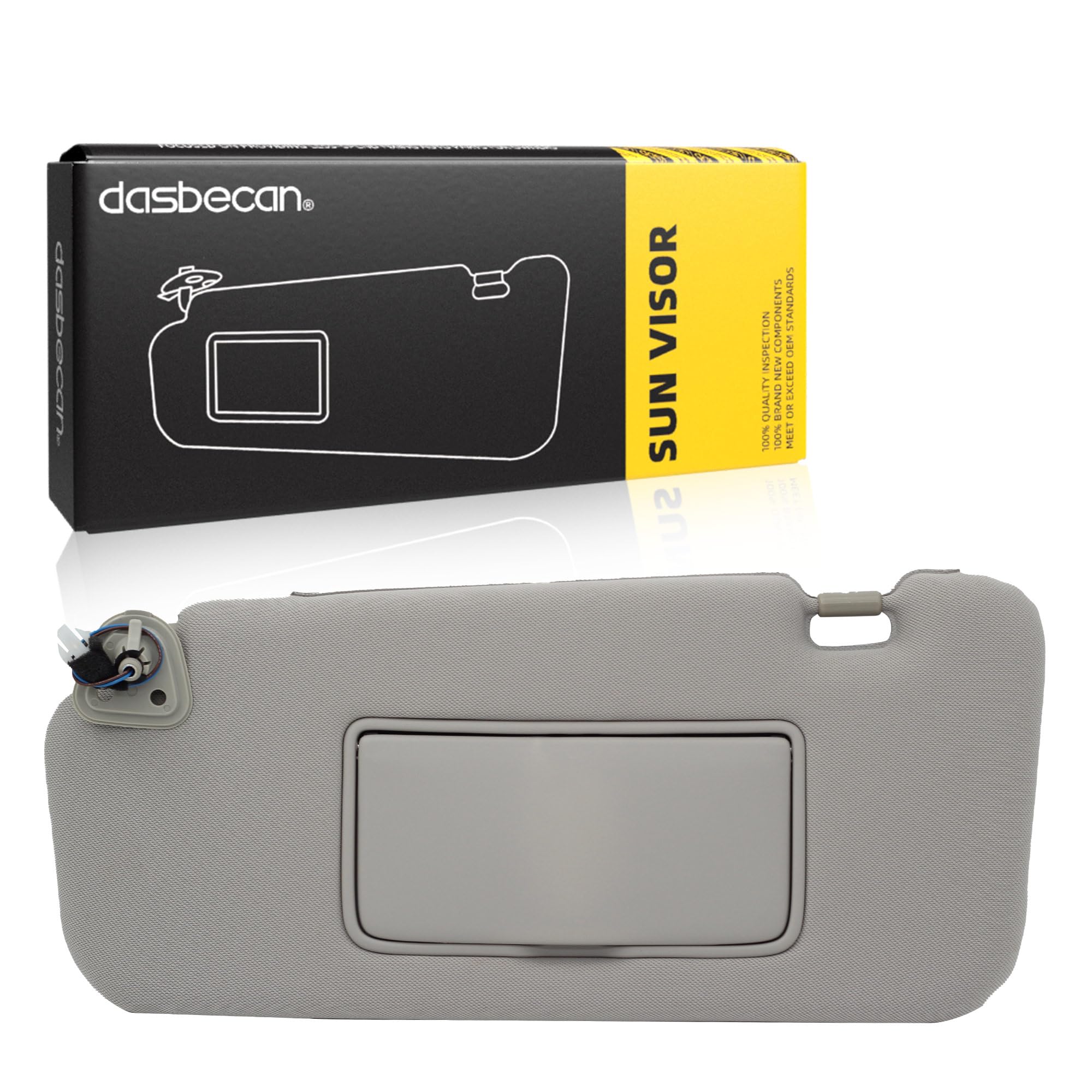 Dasbecan Sun Visor Compatible with Nissan Murano 2009-2014 with - Product Imagery