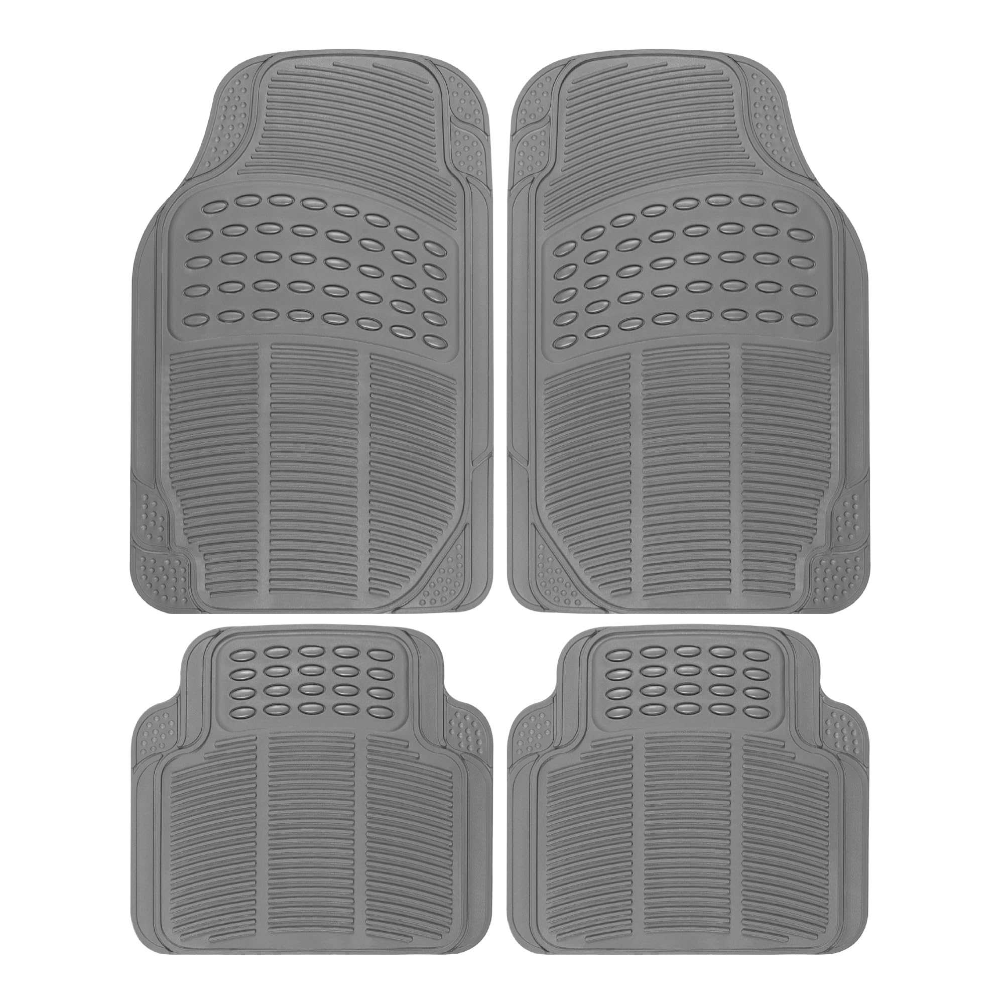 BDK ProLiner Floor Mats for Cars Trucks SUV, 4-Piece All-Weather - Product Imagery