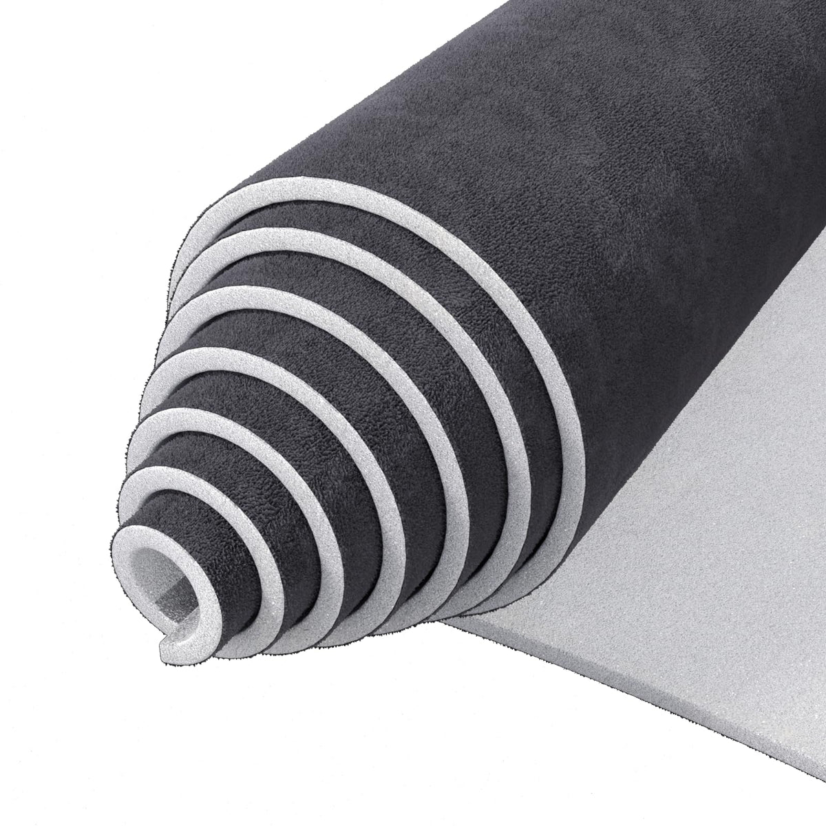 Babnecl Suede Auto Headliner Fabric 98" L × 60" W with Foam - Product Imagery