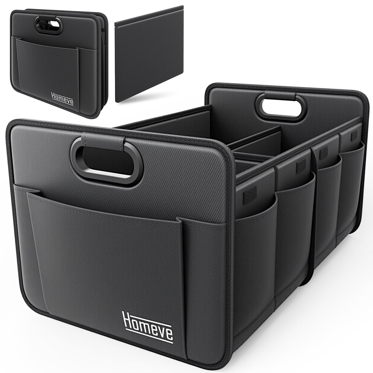 Homeve Car Trunk Organizer for SUV, 18.5Gal Large Capacity - Product Imagery