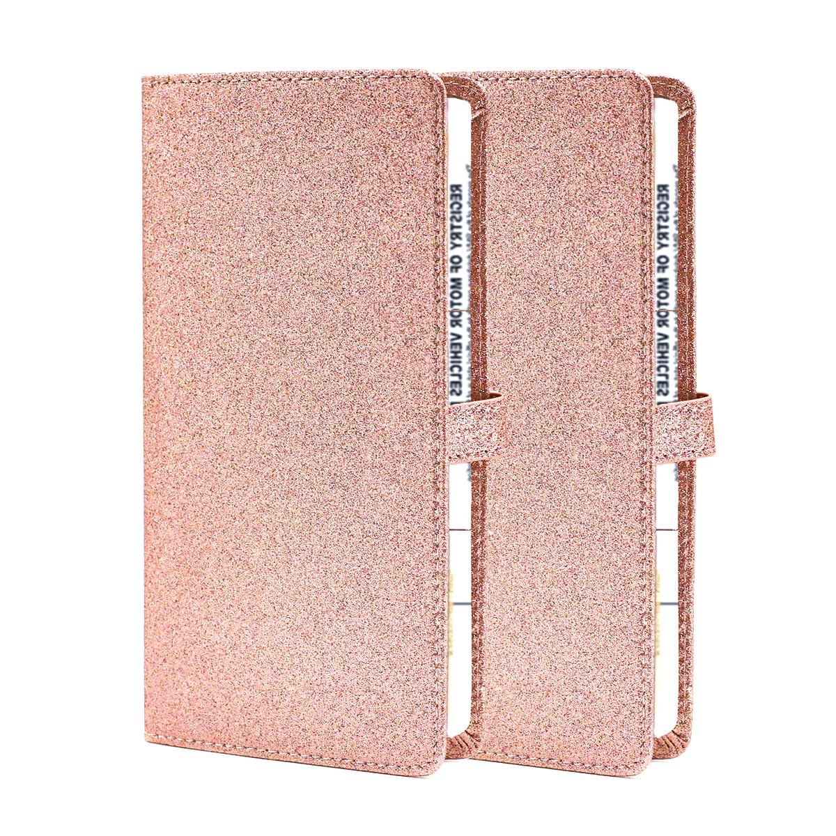 TILDOSAC 2 Ppack Leather Car Registration and Insurance Card - Product Imagery