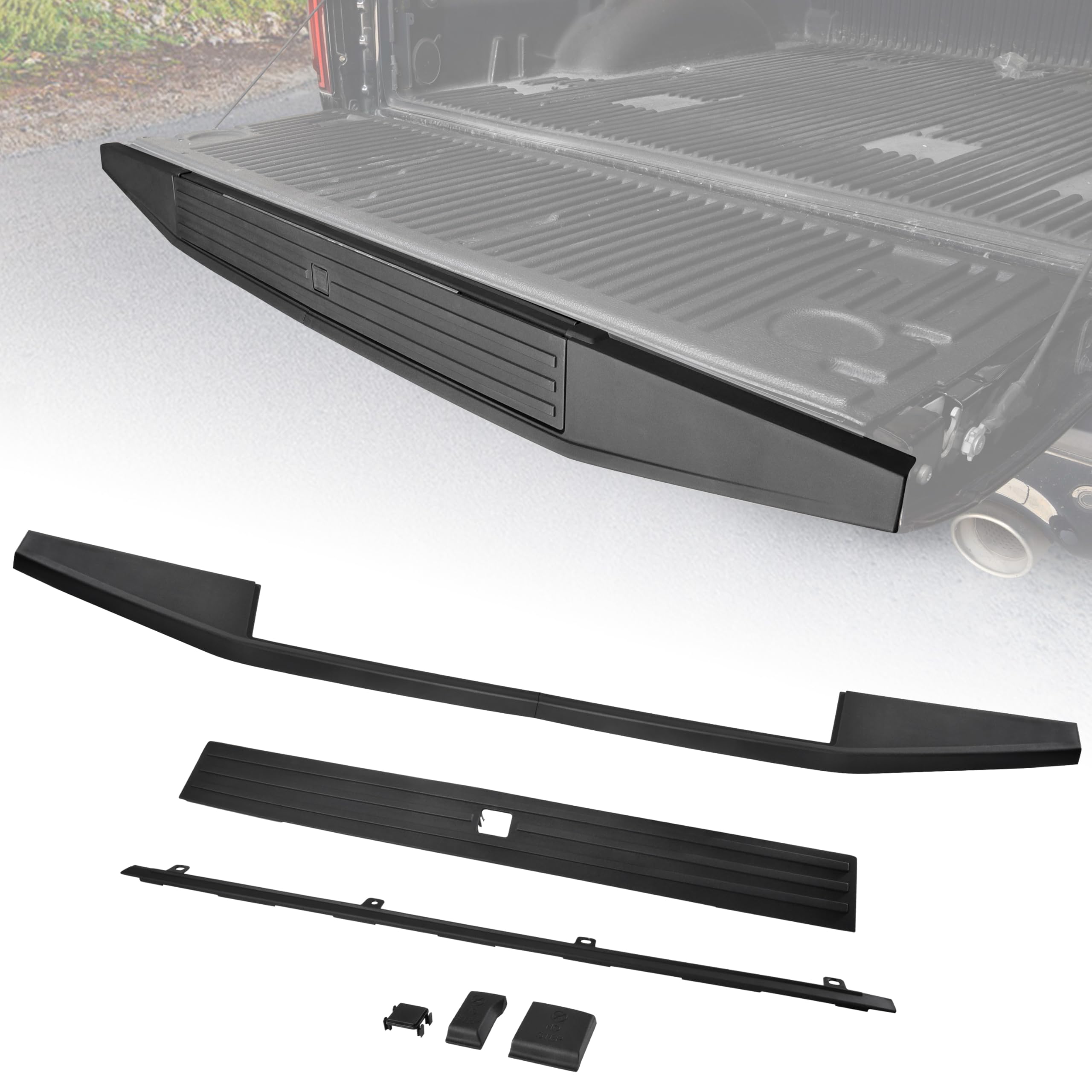 Tailgate Cap Molding Kit for 2015-2020 Ford F-150 Accessories - Product Imagery
