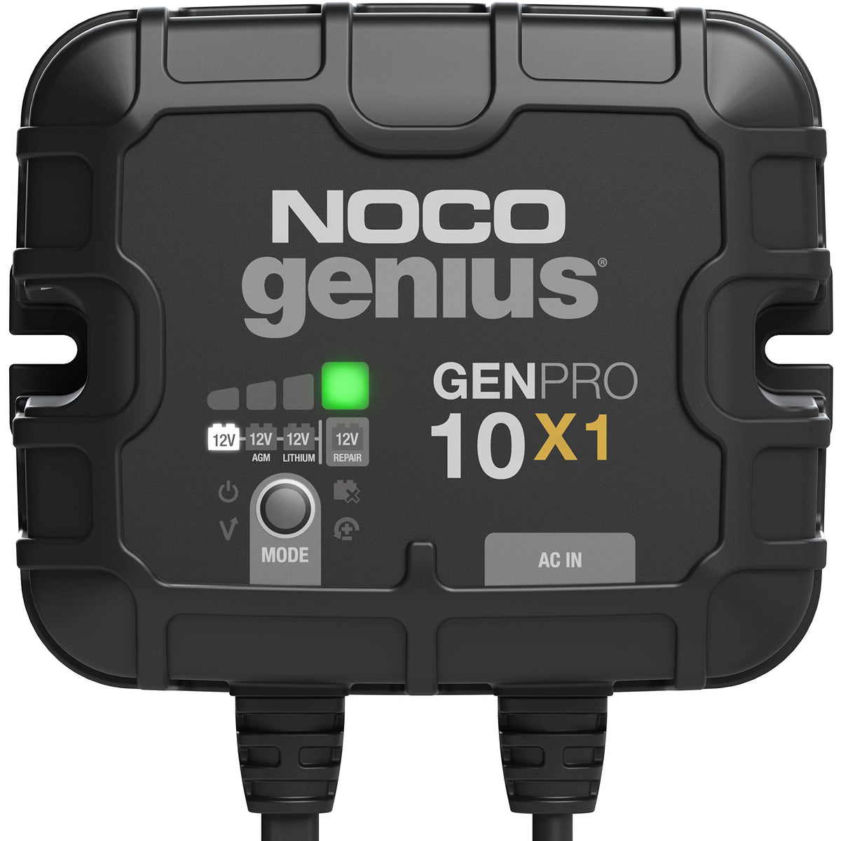 NOCO GENPRO10X1 12V 10A 1-Bank OnBoard Marine Battery Charger & - Product Imagery