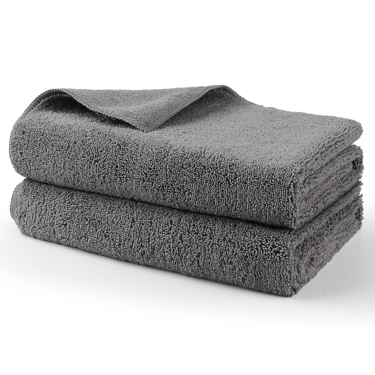 HOMEXCEL Professional Large Microfiber Car Drying Towels 2 Pack, - Product Imagery