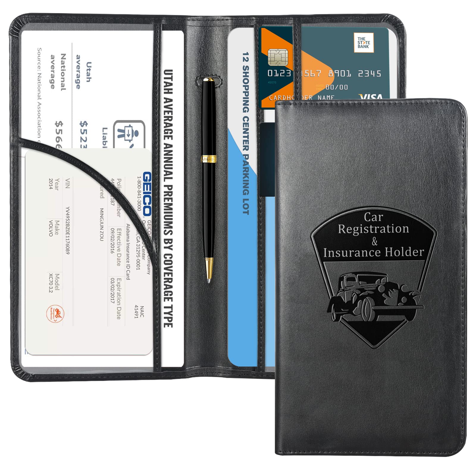CoBak Car Registration and Insurance Holder - Product Imagery