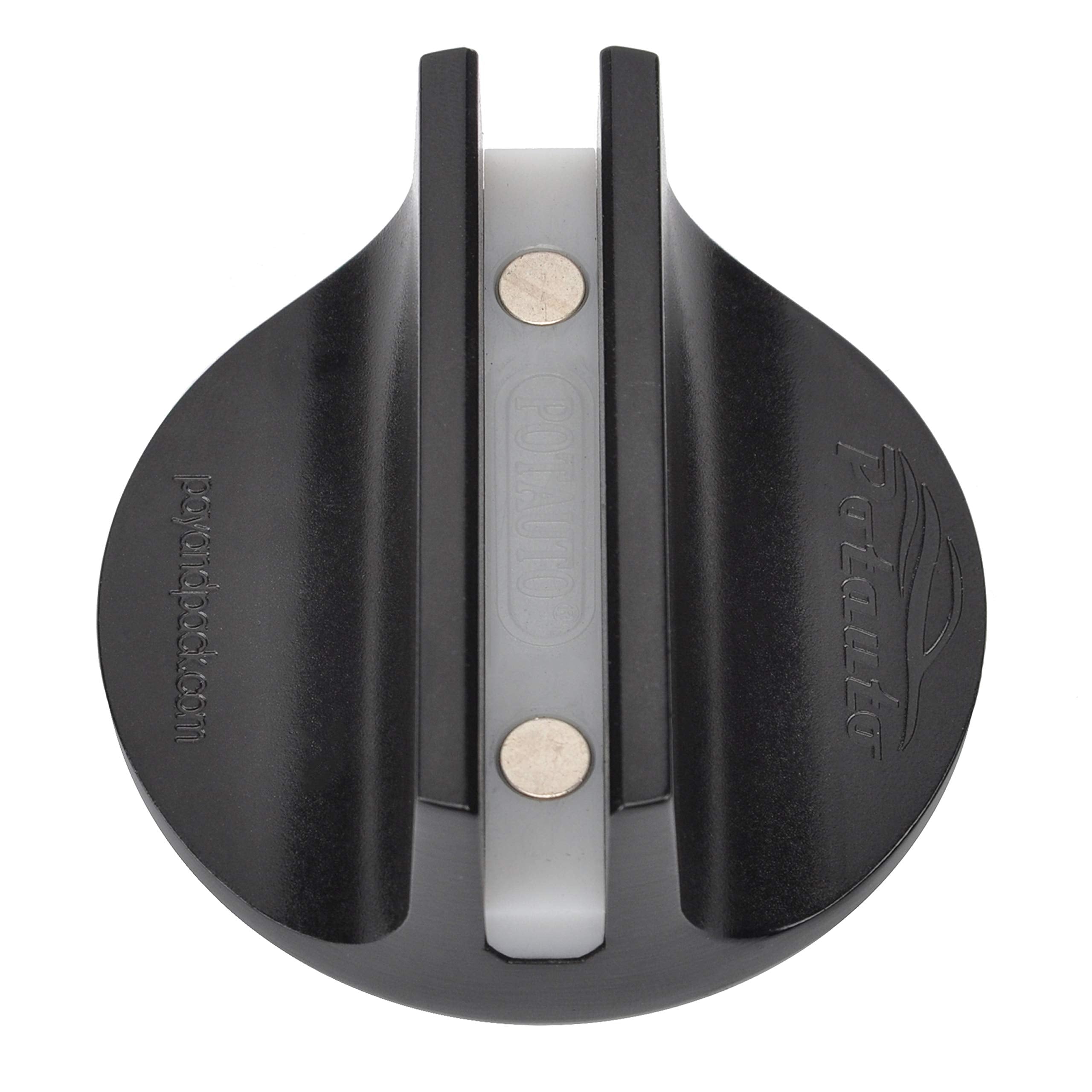 Potauto Universal Aluminum Grooved Magnetic Jack Pad Jacking Puck - Product Imagery