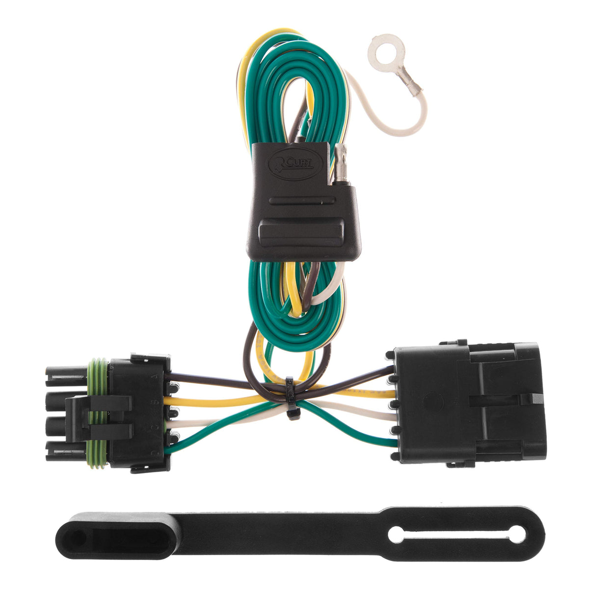 CURT 55315 Vehicle-Side Custom 4-Pin Trailer Wiring Harness for - Product Imagery