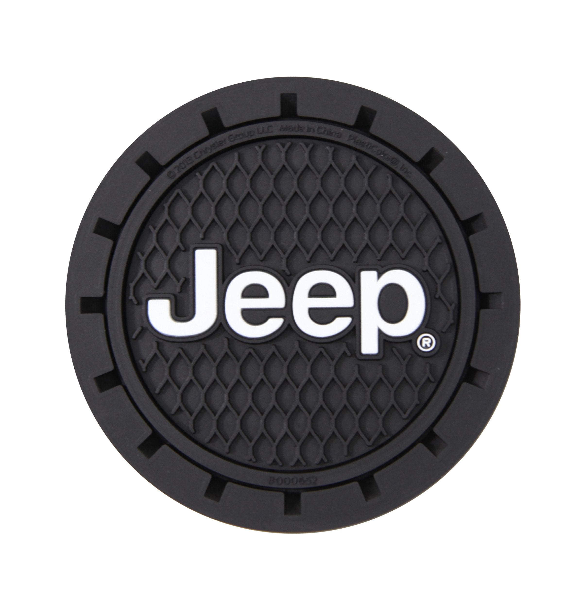 Plasticolor 000652R01 Jeep Logo Auto Car Truck SUV Cup Holder - Product Imagery