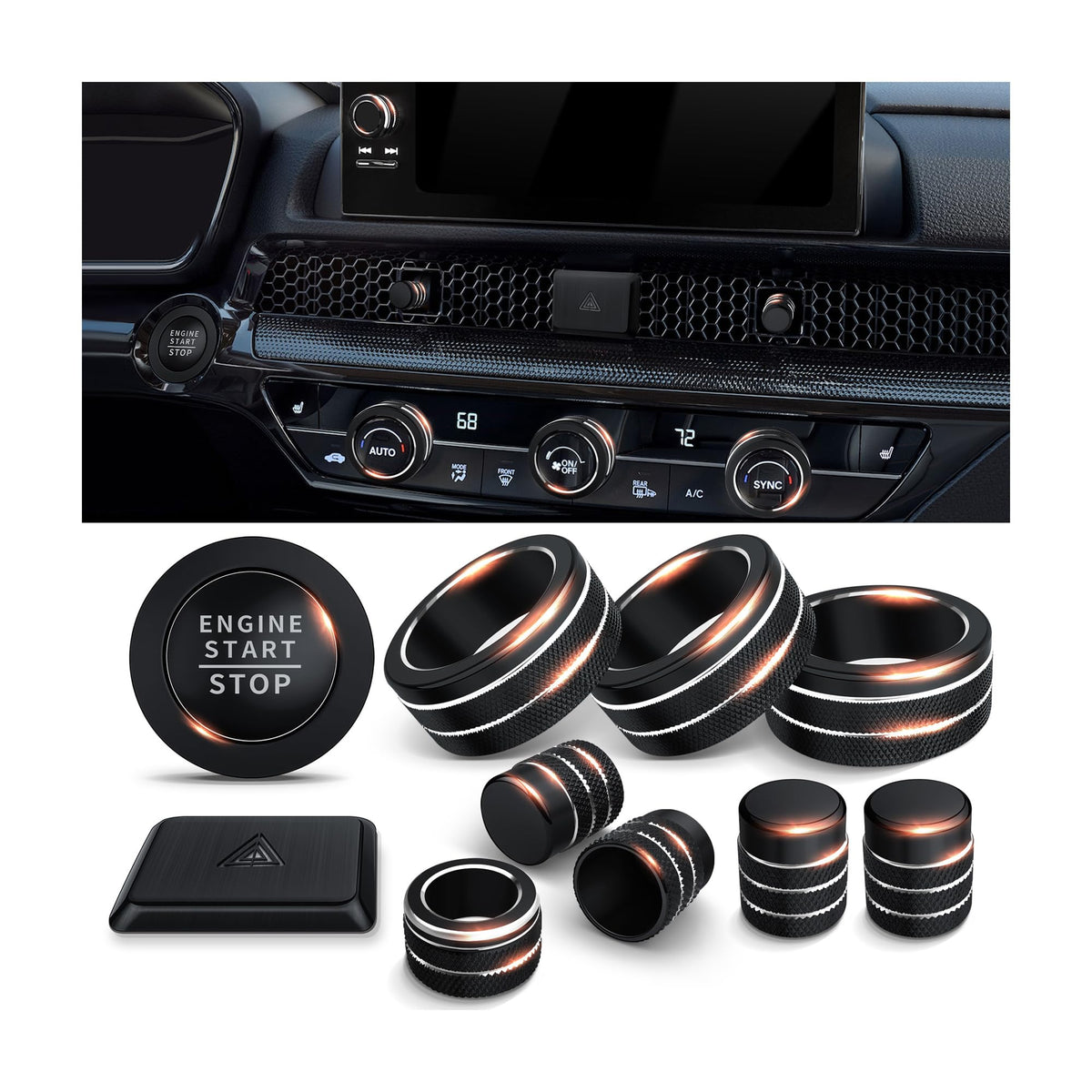 Polodunn for Honda Civic 2022-2026 Accessories, CRV 2023-2026 & - Product Imagery
