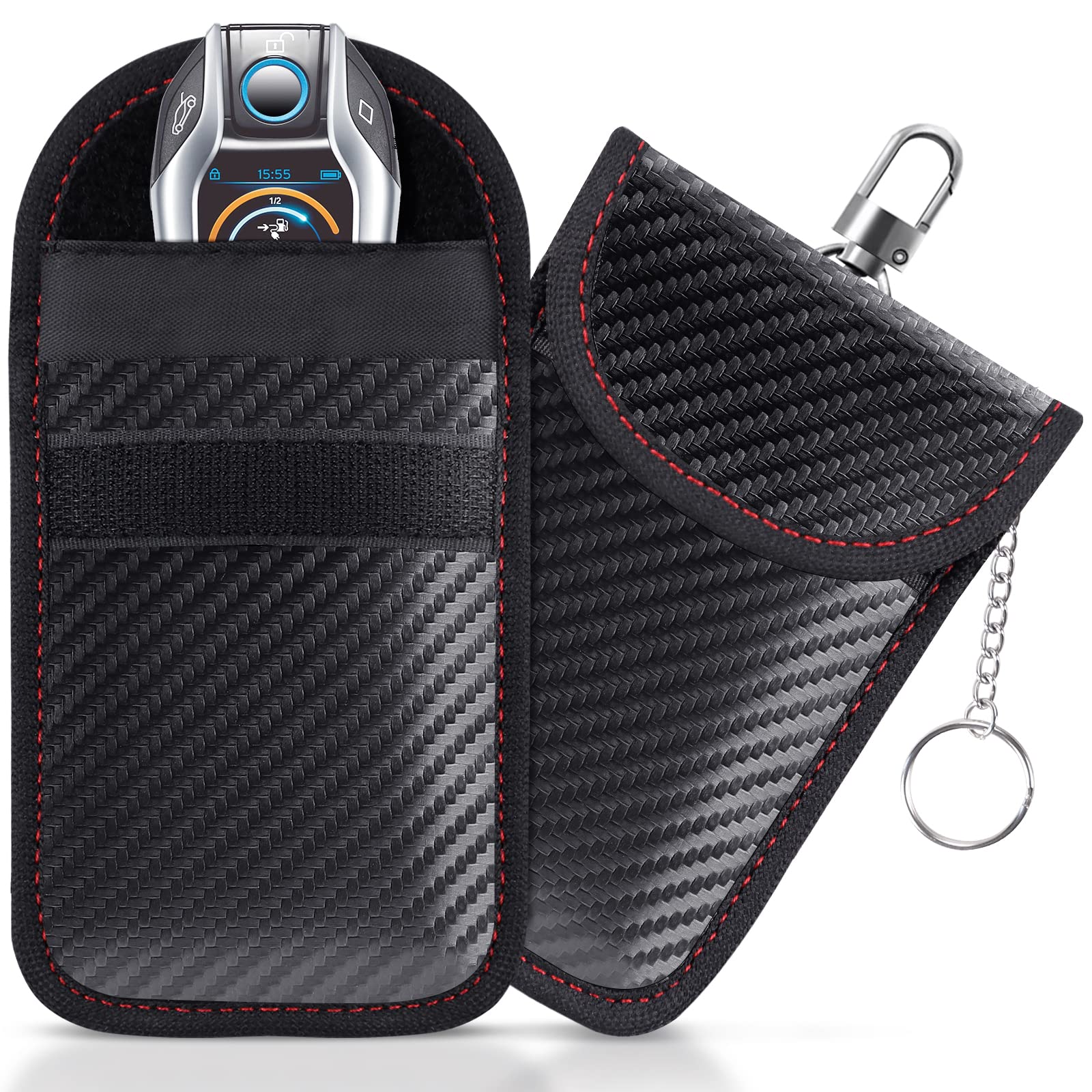 lanpard Faraday Pouch for Car Keys, Faraday Bag, Car RFID Signal - Product Imagery