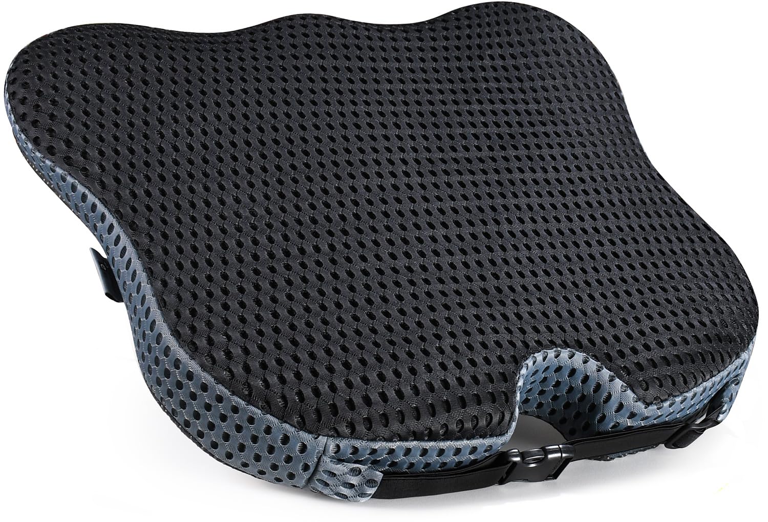 Wedge Car Seat Cushion for Better Visibility & Sciatica Pain - Product Imagery