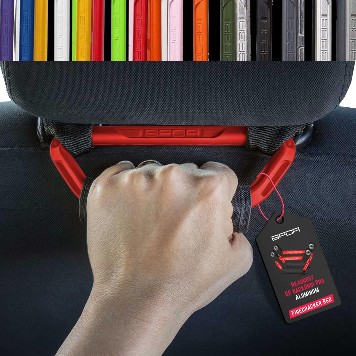 GPCA GP BackGrip Pro Headrest Handle - Product Imagery