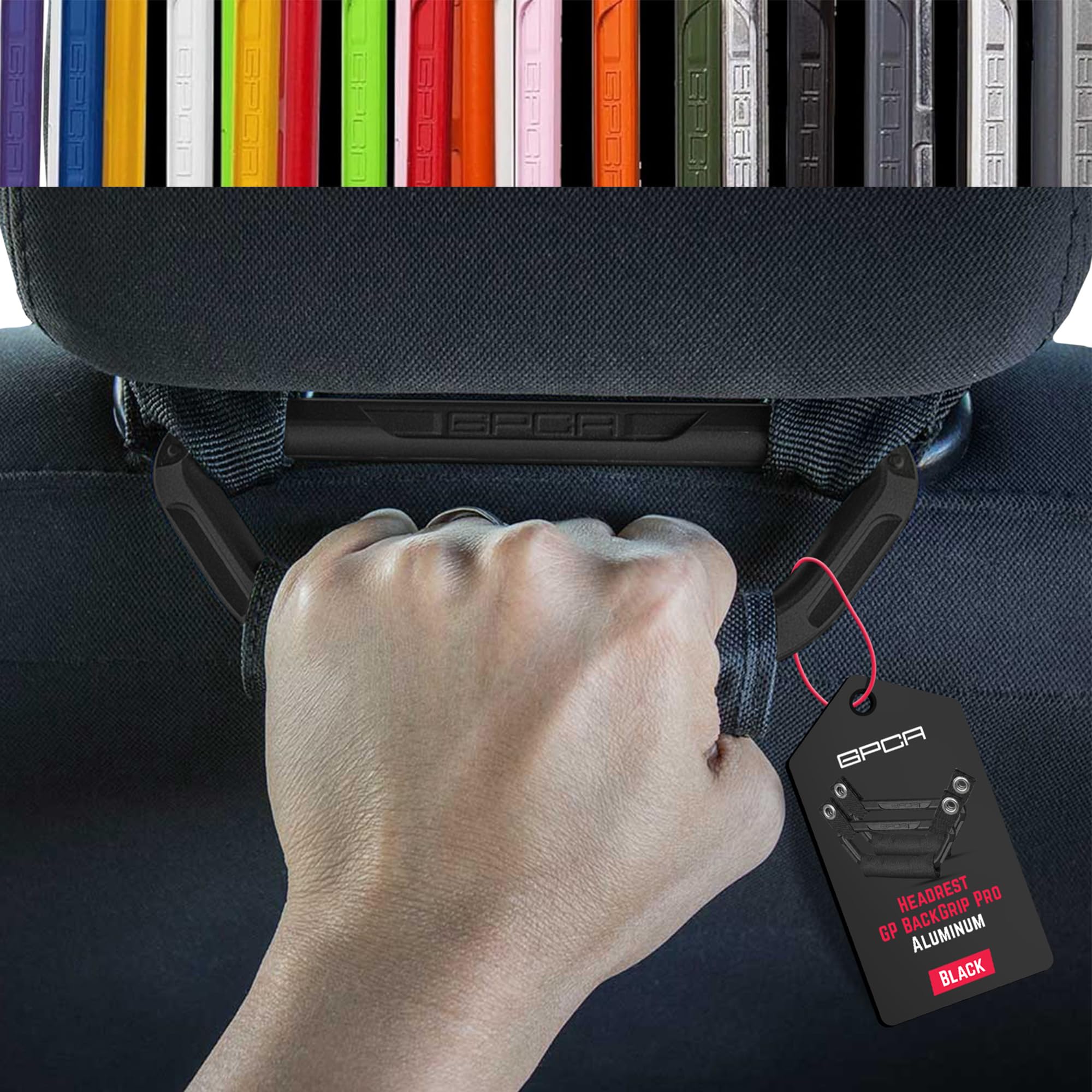 GPCA GP BackGrip Lite Headrest Handle - Product Imagery