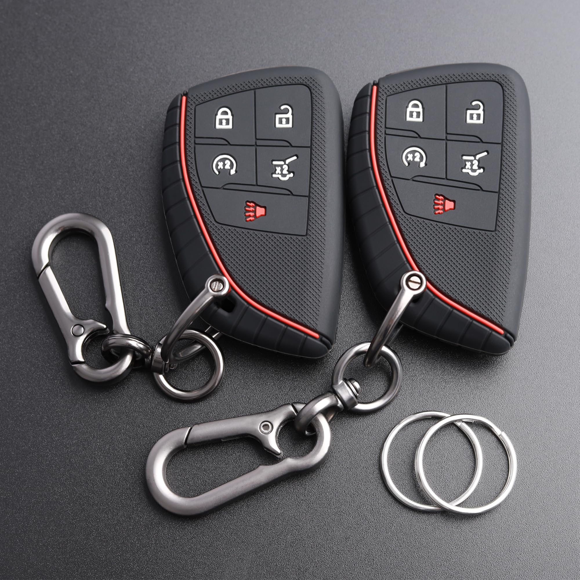 Key Fob Cover for Chevy Equinox Traverse Blazer GMC Acadia - Product Imagery