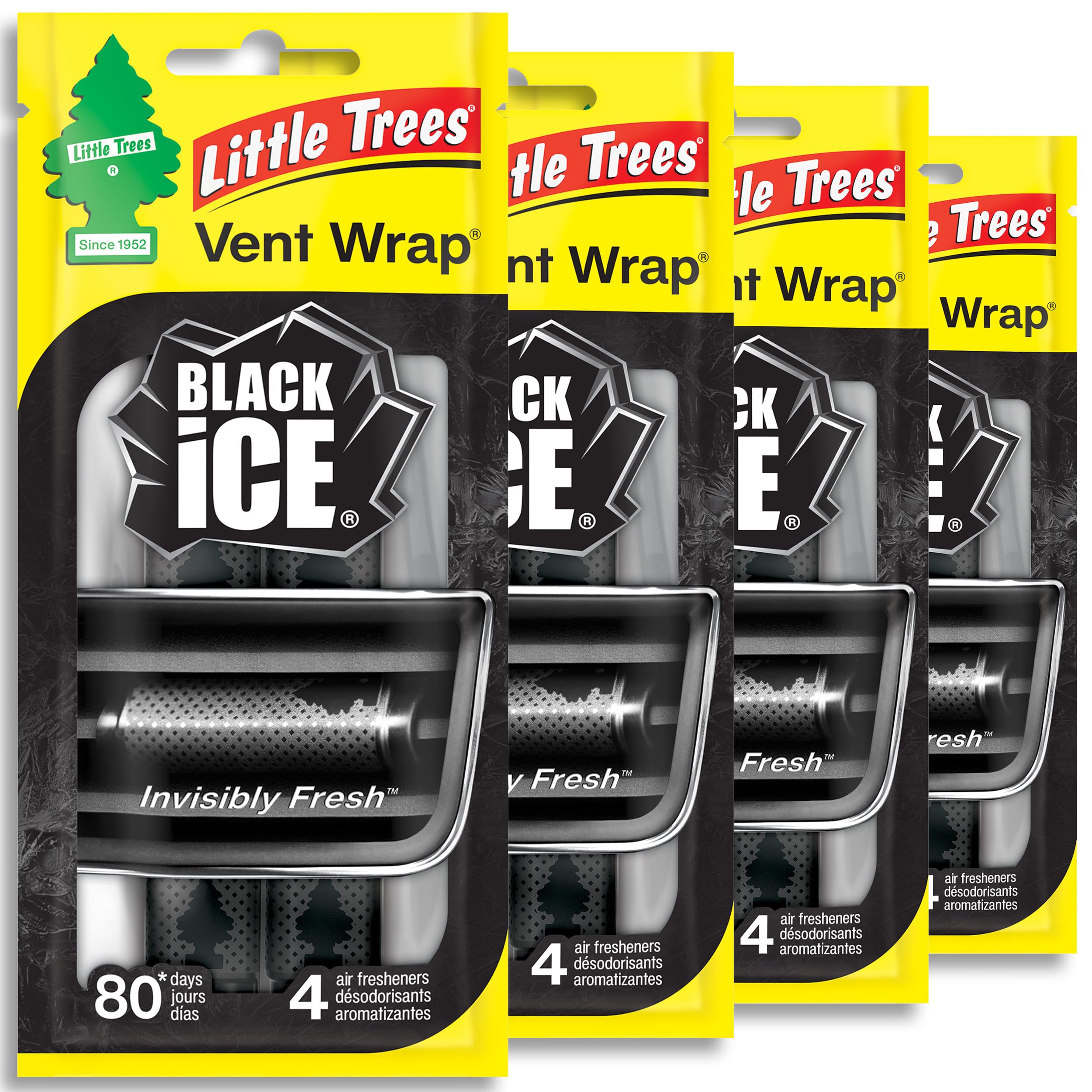 LITTLE TREES Car Air Freshener | Vent Wrap Provides Long Lasting - Product Imagery