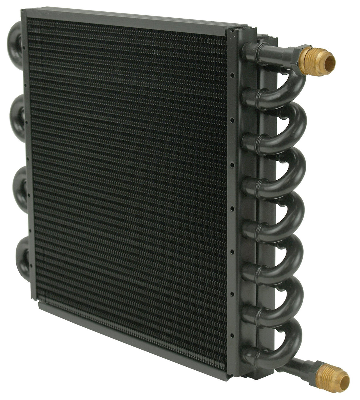Derale 15300 Tube and Fin Cooler Core,Black - Product Imagery